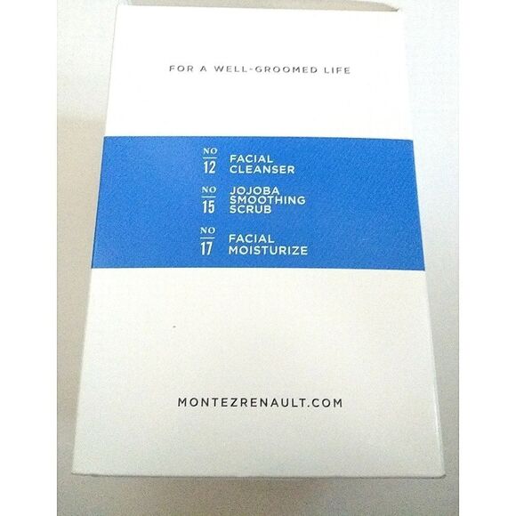 New! MONTEZ RENAULT 3-Pack Men's Daily Face Kit Care 6.8-oz Each - Picture 4 of 5
